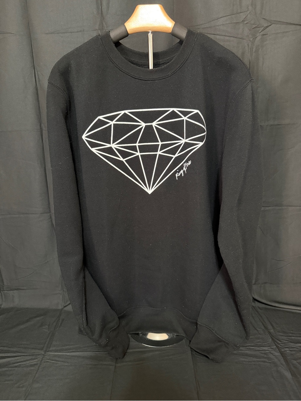 Ring of Fire Black Cozy Knit Pullover